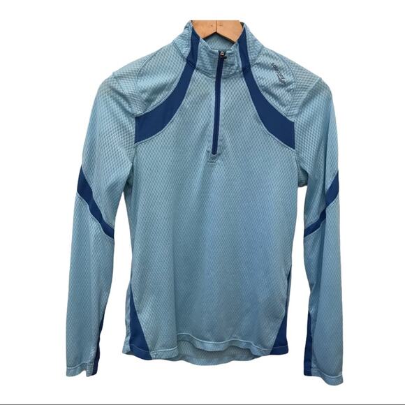 Saucony Tops - Saucony Lightweight Running Long Sleeve Shirt Blue Womens